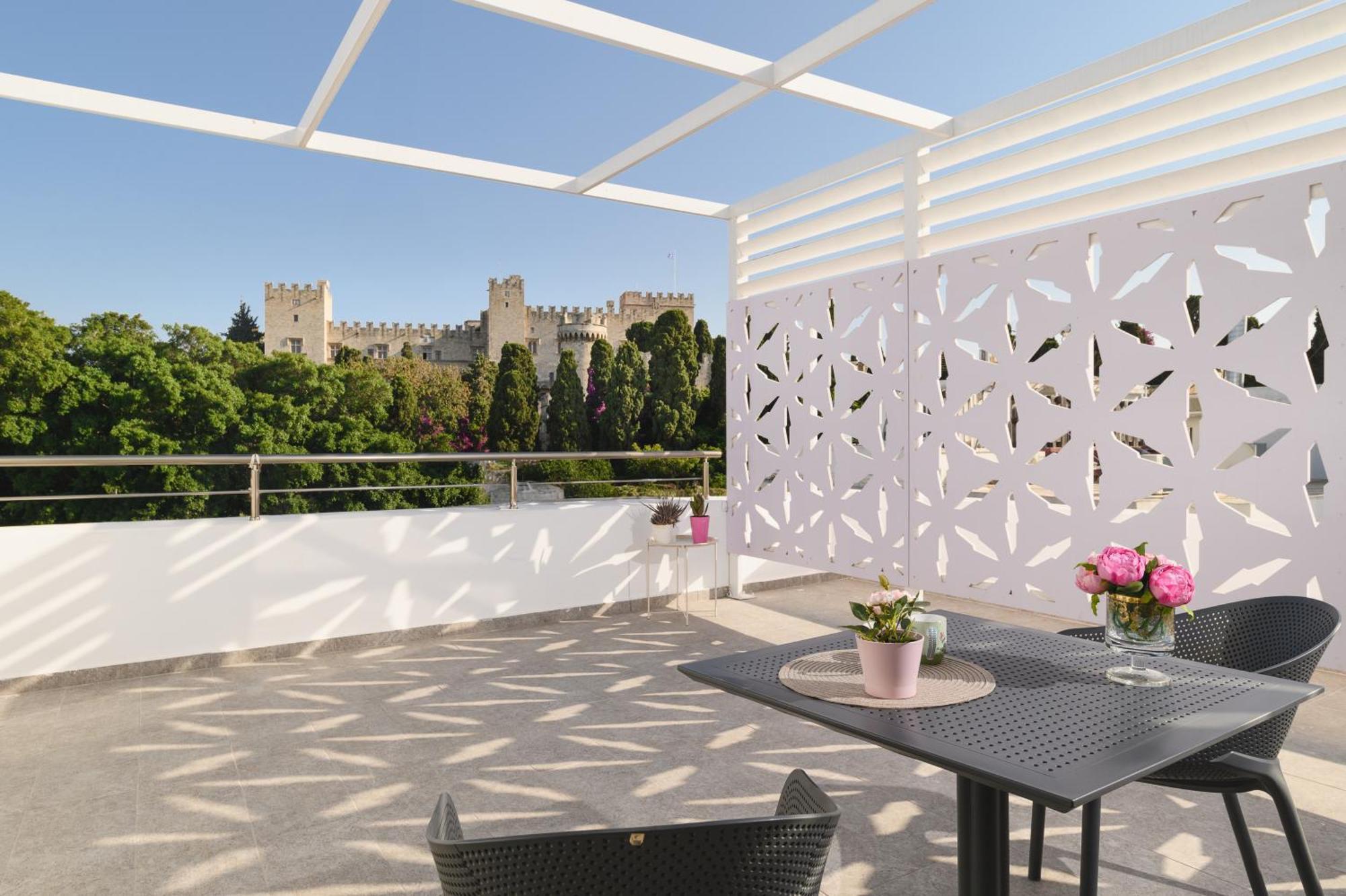 Castelo View Luxury Apt Rhodes City Exterior foto